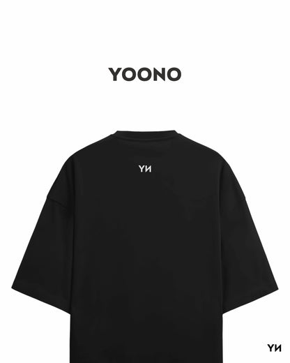 NIGHT BLACK - CLEAN OVERSIZED TEE